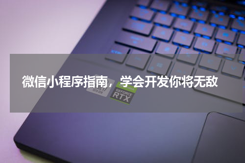  微信小程序指南，学会开发你将无敌