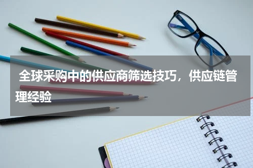  全球采购中的供应商筛选技巧，供应链管理经验