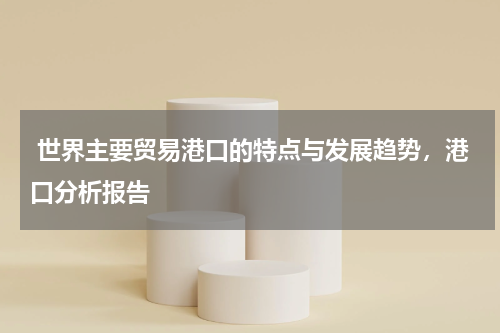  世界主要贸易港口的特点与发展趋势，港口分析报告
