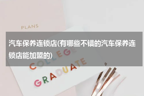 汽车保养连锁店(有哪些不错的汽车保养连锁店能加盟的)