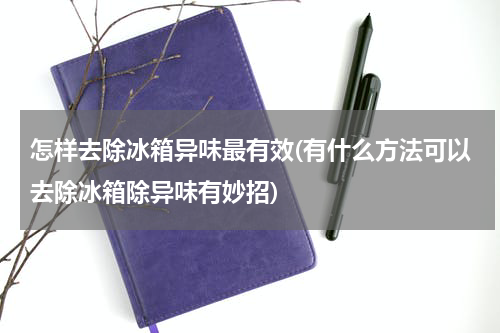 怎样去除冰箱异味最有效(有什么方法可以去除冰箱除异味有妙招)