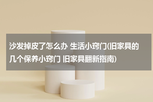 沙发掉皮了怎么办 生活小窍门(旧家具的几个保养小窍门 旧家具翻新指南)