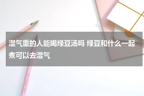 湿气重的人能喝绿豆汤吗 绿豆和什么一起煮可以去湿气