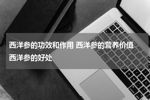 西洋参的功效和作用 西洋参的营养价值 西洋参的好处
